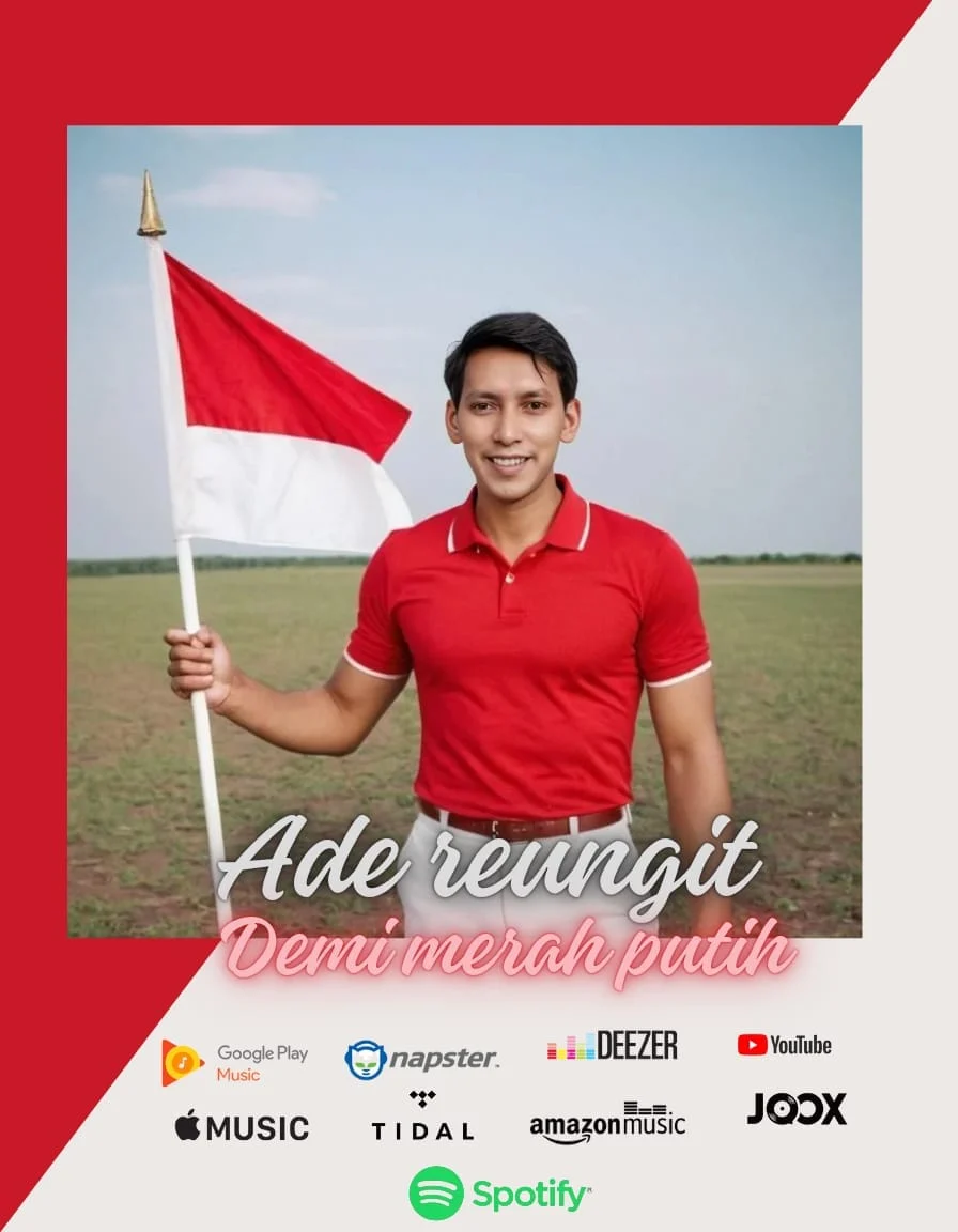 Ade Reungit Luncurkan Single Terbaru di Hari Kemerdekaan Demi Merah Putih