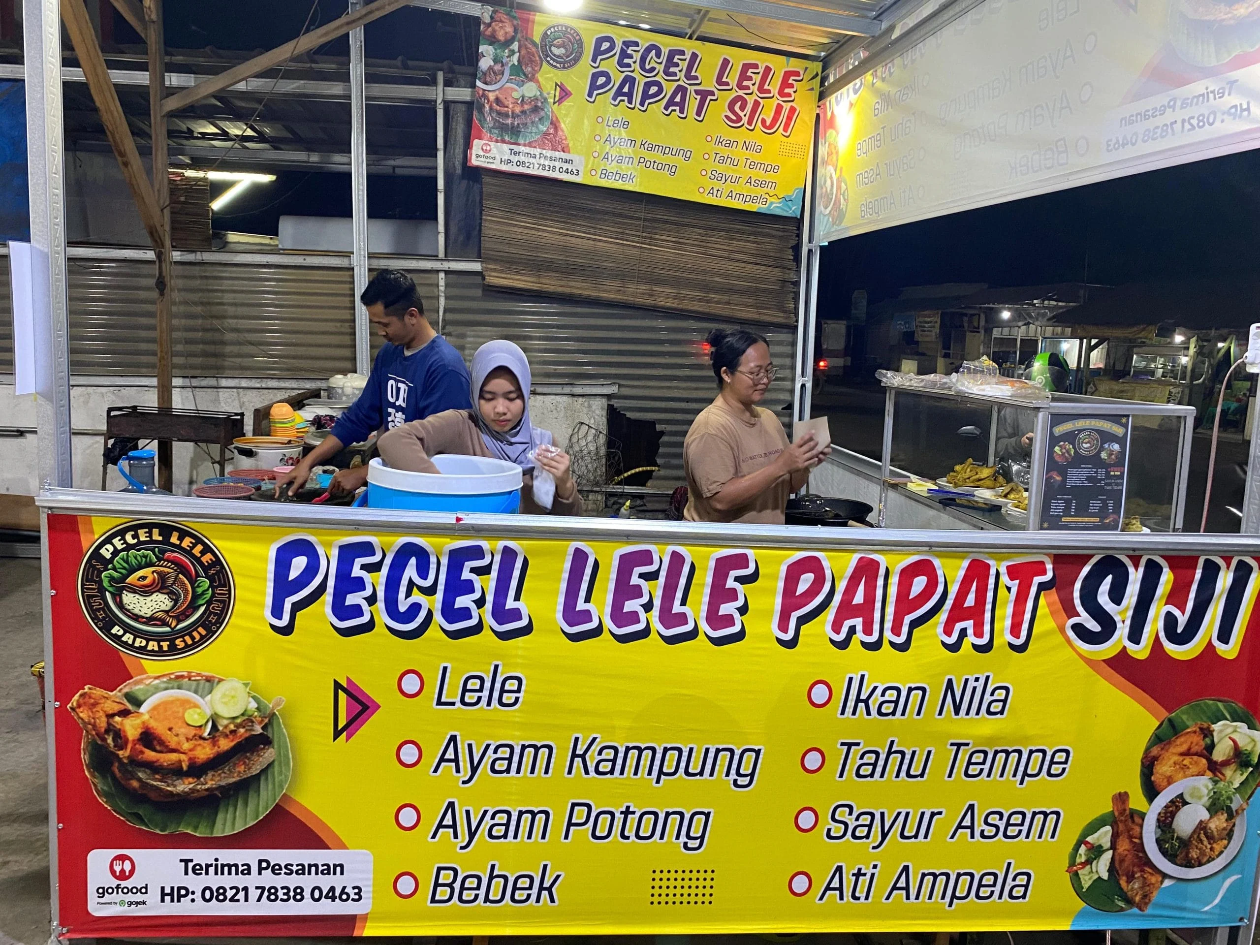 Pecel Lele Papat Siji Destinasi Kuliner Favorit di Sukarame Bandar Lampung