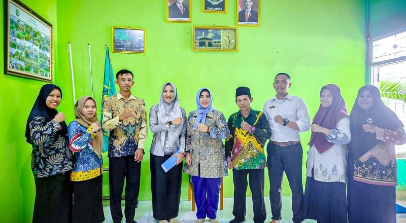 Monitoring Sumatif Akhir Semester Gasal (SAS) oleh Pengawas Madrasah di MA AL – FALAAH Banjar Baru.