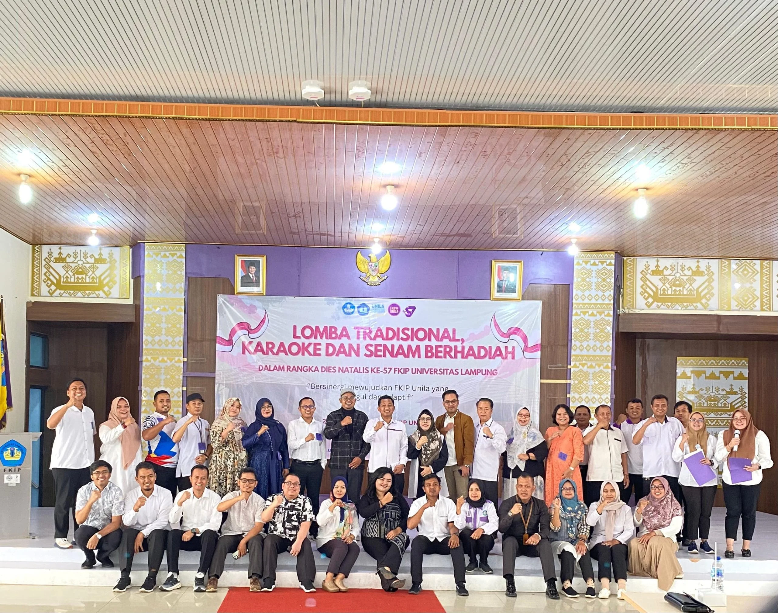 Lomba Karaoke Semarakkan Dies Natalis FKIP Universitas Lampung ke-57 Kolaborasi Seni Kreativitas dan Kebersamaan