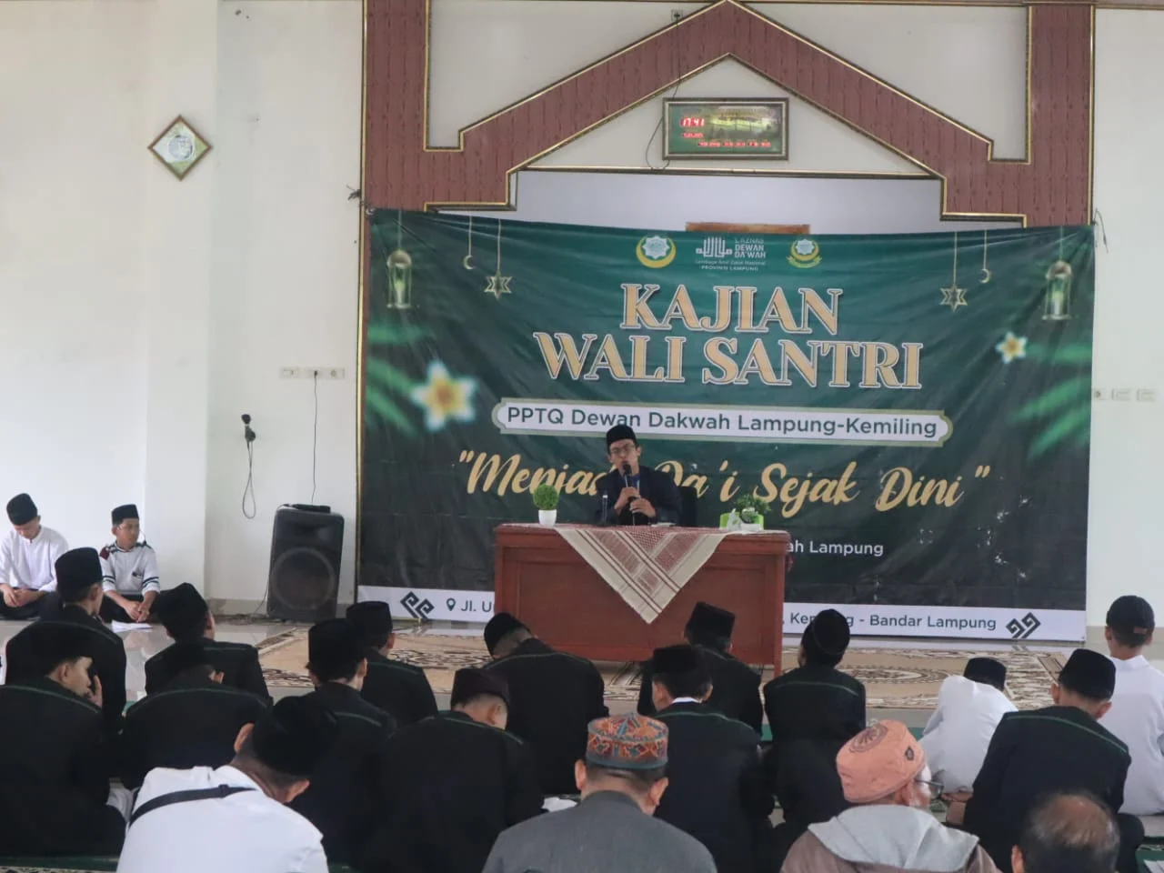 PPTQ Dewan Da’wah Lampung Kemiling Gelar Buka Bersama dan Kajian Wali Santri