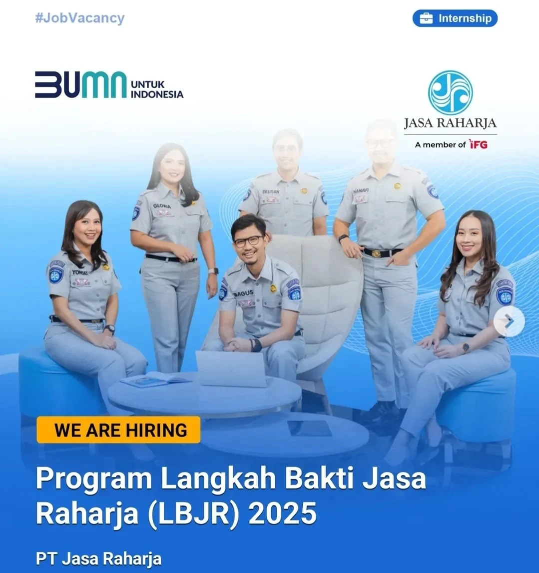 Lowongan Kerja PT Jasa Raharja 2025: Program Pemagangan Langkah Bakti Dibuka!