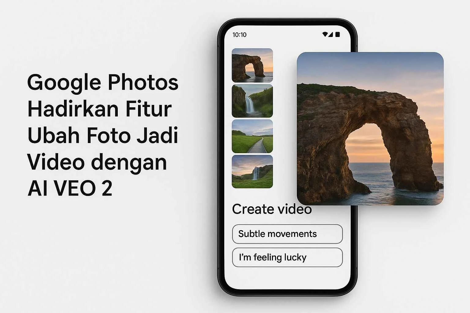 Google Photos Hadirkan Fitur Ubah Foto Jadi Video dengan AI VEO 2