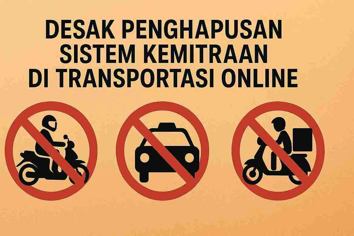 Serikat dan KemenkumHAM Desak Penghapusan Sistem Kemitraan di Transportasi Online