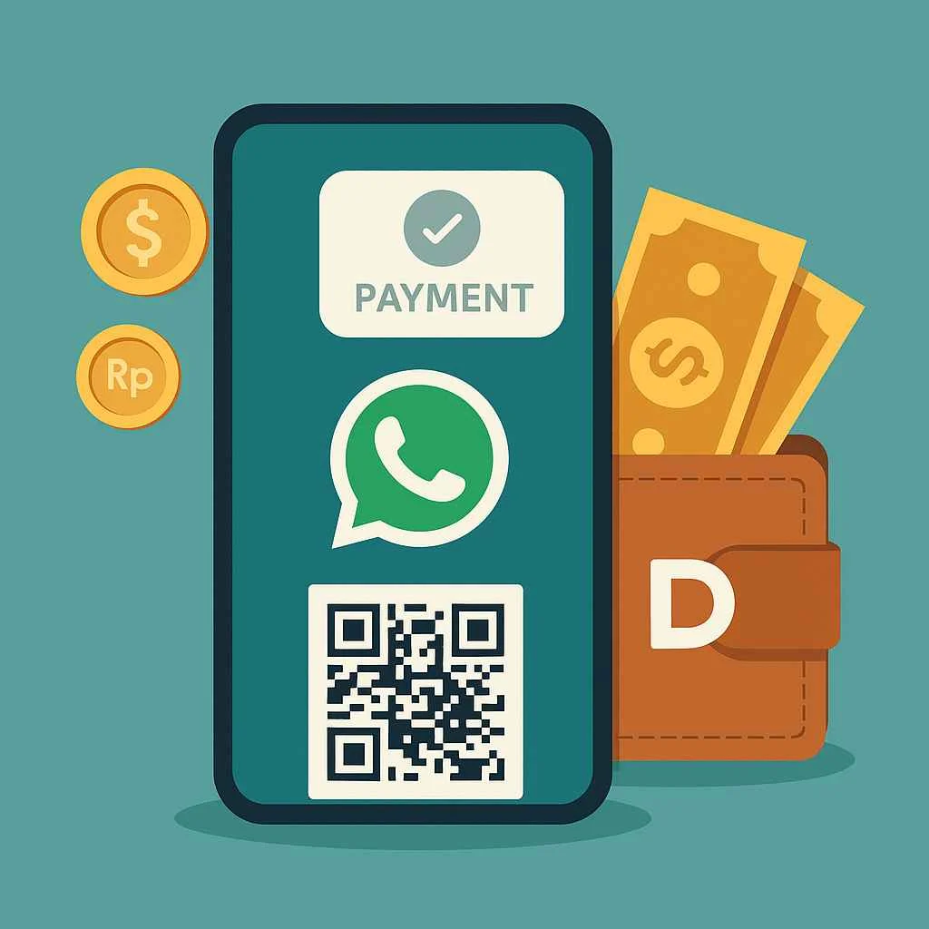 Pelanggan WhatsApp Business Kini Bisa Gunakan Doku PayChat untuk Bayar Langsung