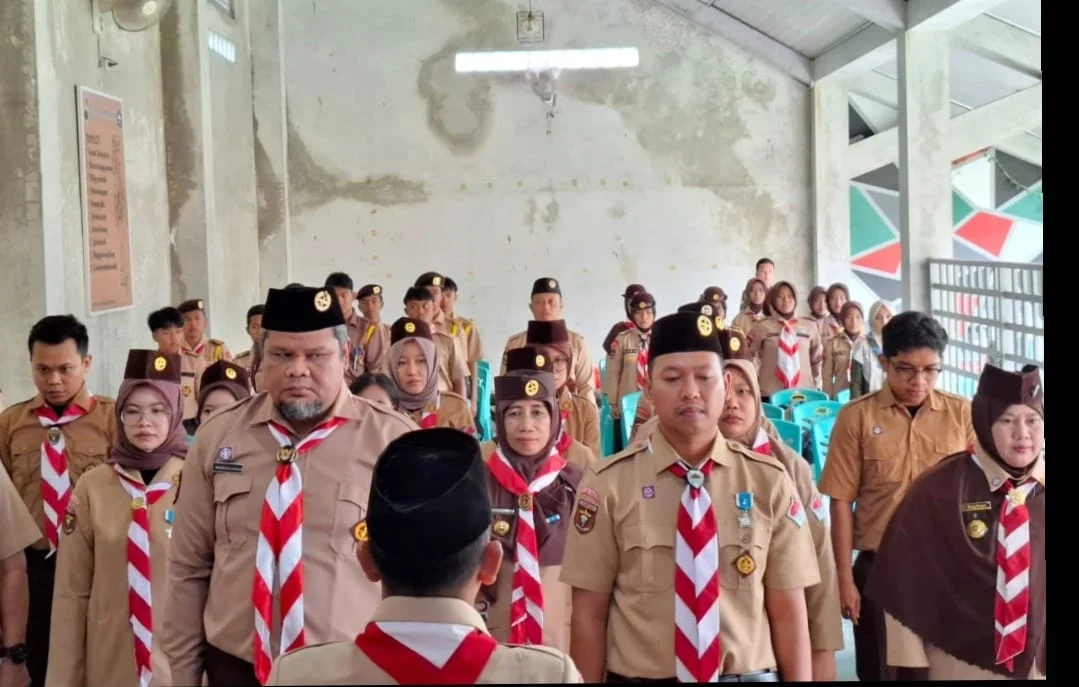 MA PSA Istiqomah Islamiyah Ambil Peran dalam Pengukuhan Mabigus, Pinsaka, dan Saka POM Kwarcab