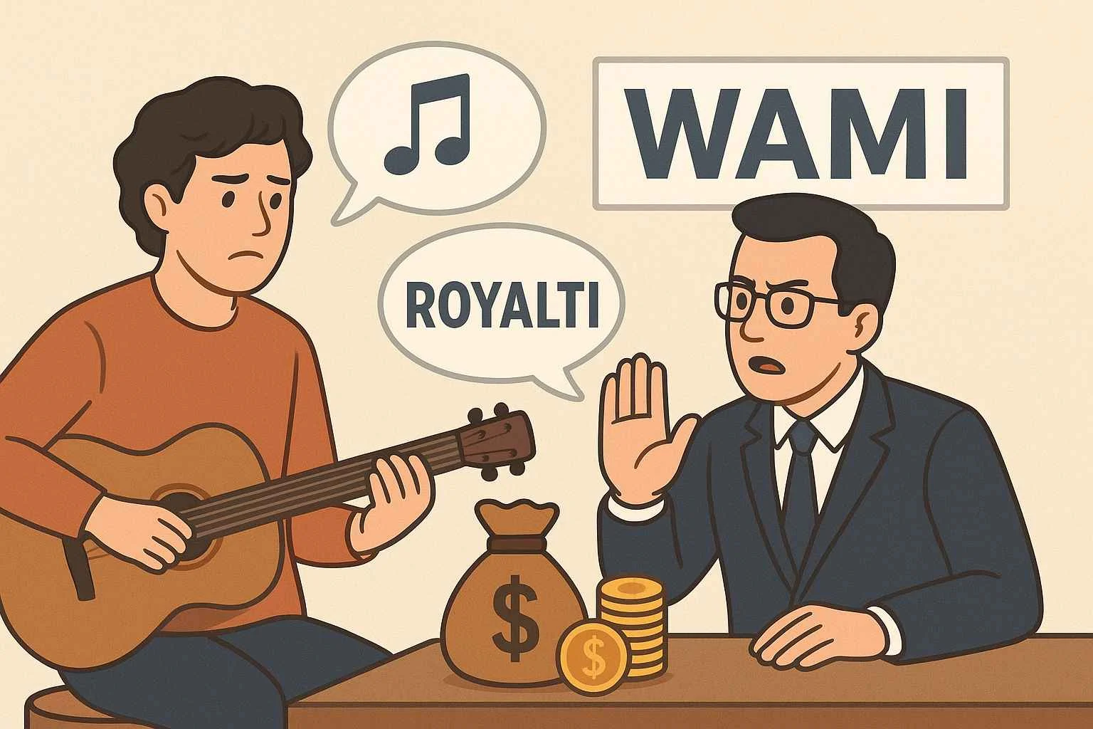 Royalti Musik Tetap Ditarik WAMI Meski Musisi Bebaskan Lagu