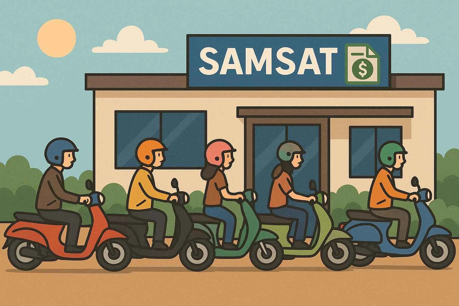 Pemprov Lampung Perpanjang Pemutihan Pajak Kendaraan Bermotor hingga 31 Oktober 2025