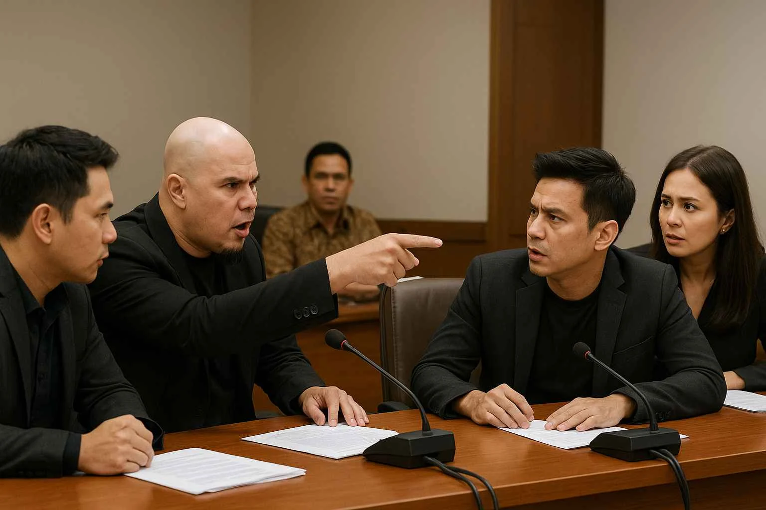 Rapat RUU Hak Cipta Ricuh, Ahmad Dhani Interupsi Ariel dan Judika hingga Kena Tegur