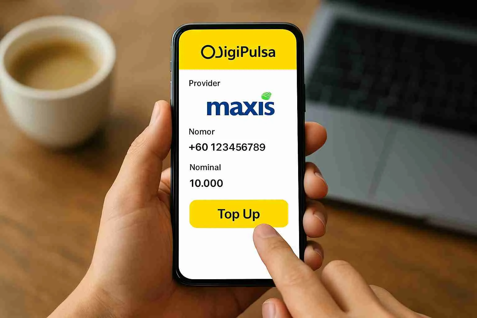 Cara Beli Pulsa Maxis di Indonesia Lewat DigiPulsa, Mudah dan Cepat!