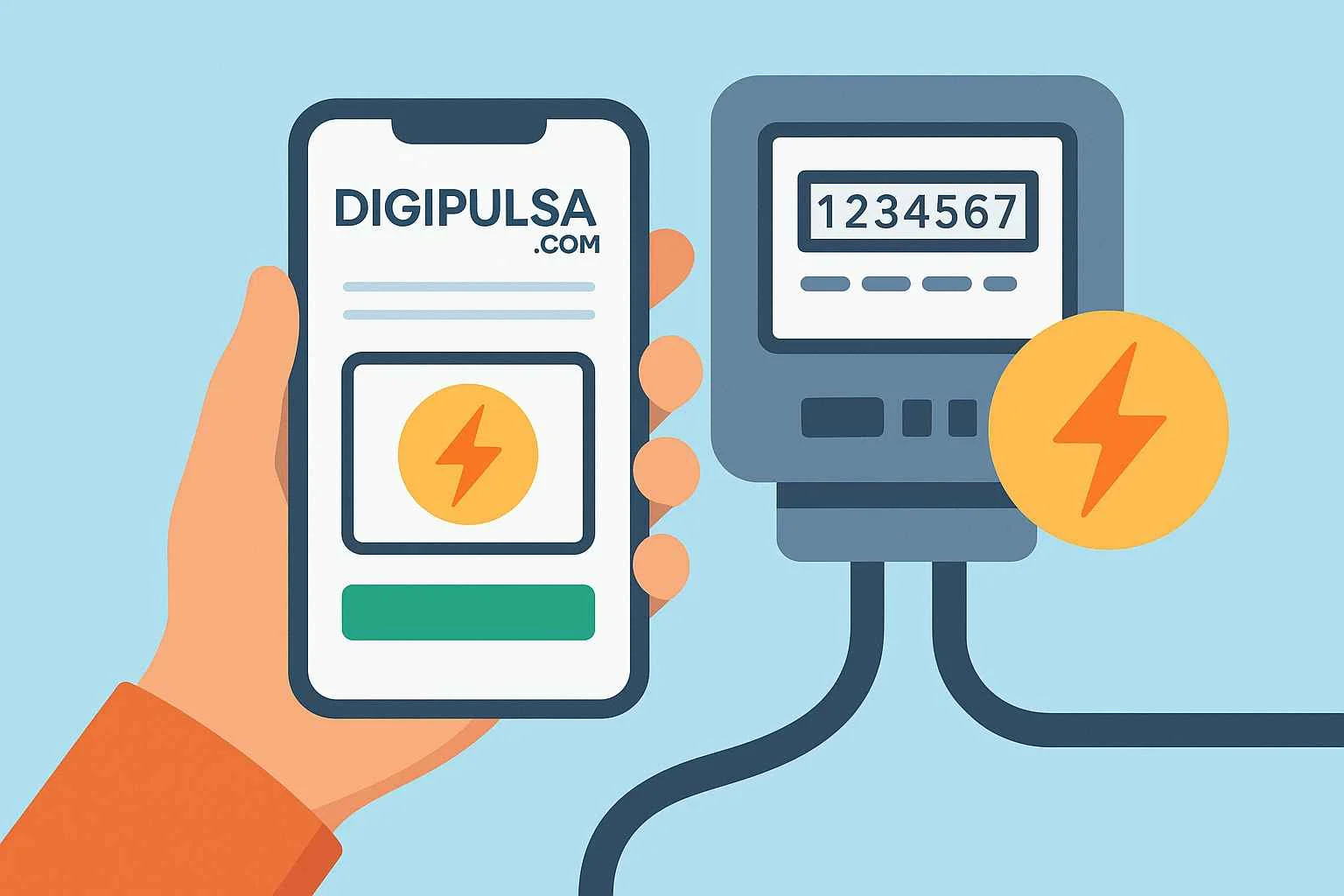 Cara Beli Token Listrik Nominal Kecil Rp5.000, Rp10.000, dan Rp15.000 di DIGIPULSA