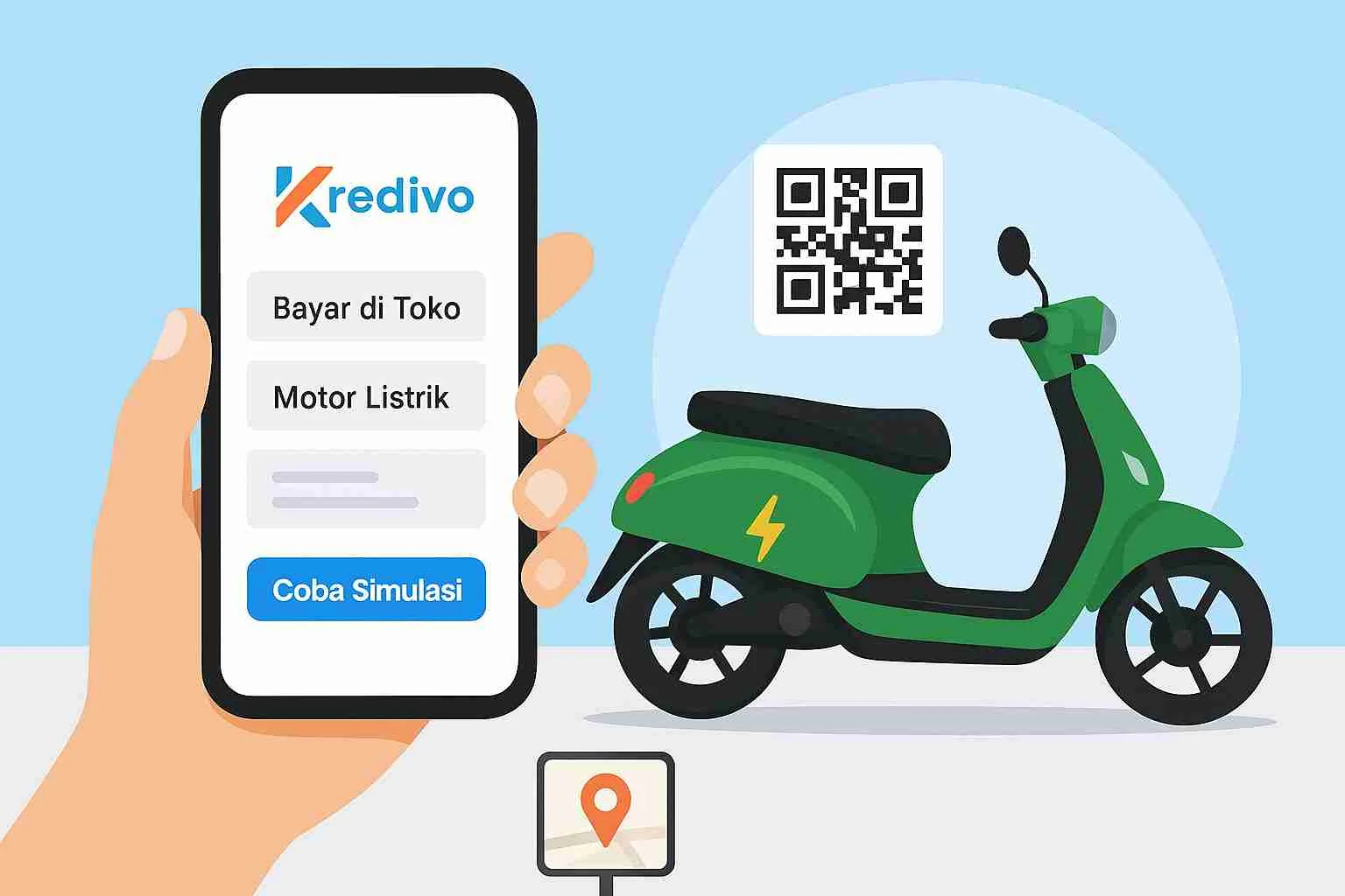 Cara Mudah Beli Motor Listrik Pakai Kredivo, Cicilan Fleksibel hingga 36 Bulan