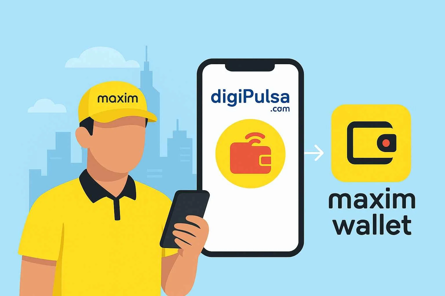 Alternatif Murah Cairkan Saldo Maxim Wallet Kaspro untuk Driver
