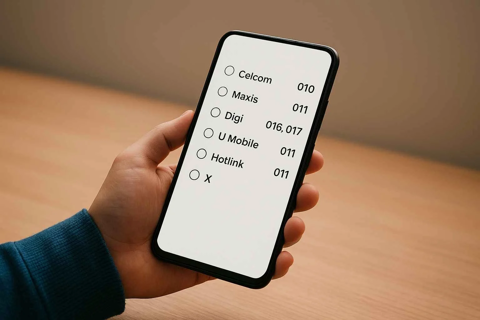 Cara Cek Nomor Operator Malaysia, Berikut Daftar Lengkap Prefix Telco yang Digunakan