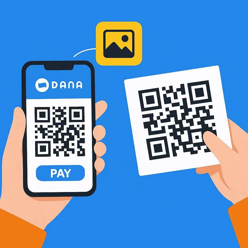 Cara Scan Kode QRIS di HP Sendiri dengan DANA Tanpa Perlu HP Lain
