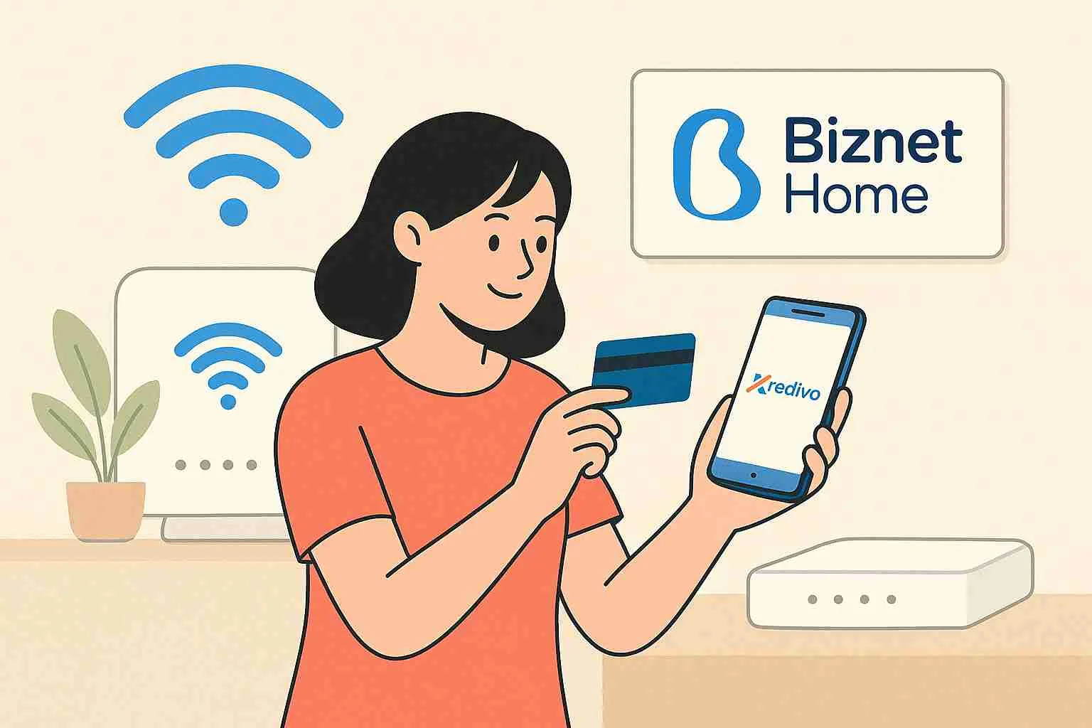 Cara Bayar Tagihan Biznet Home Pakai Kredivo, Mudah dan Aman