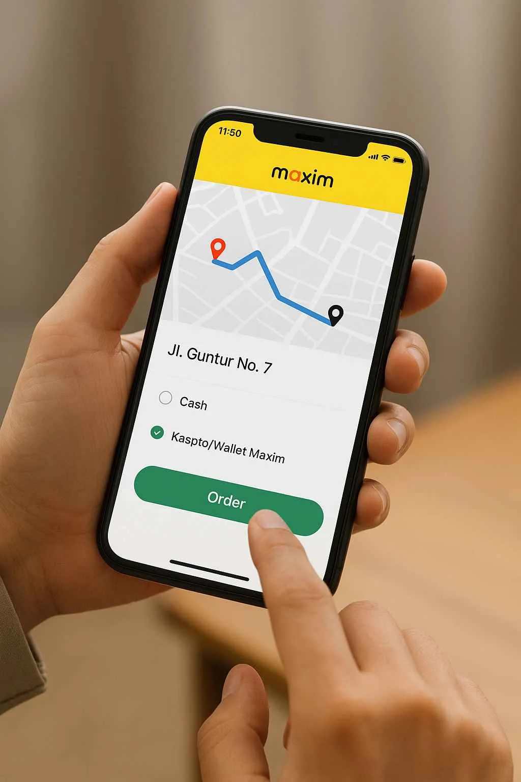 Cara Bayar Maxim Nontunai, Penumpang Kini Lebih Praktis Tanpa Uang Cash