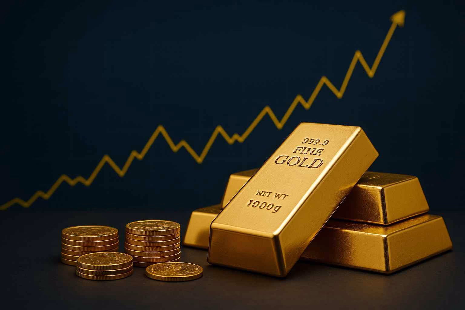 Harga Emas Dunia Turun Usai Sentuh Rekor Tertinggi, Investor Waspada