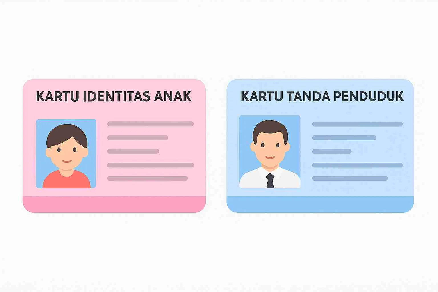 Perbedaan KTP Pink dan KTP Biru 2025: Fungsi, Syarat, Cara Membuat, dan Aturan Terbaru