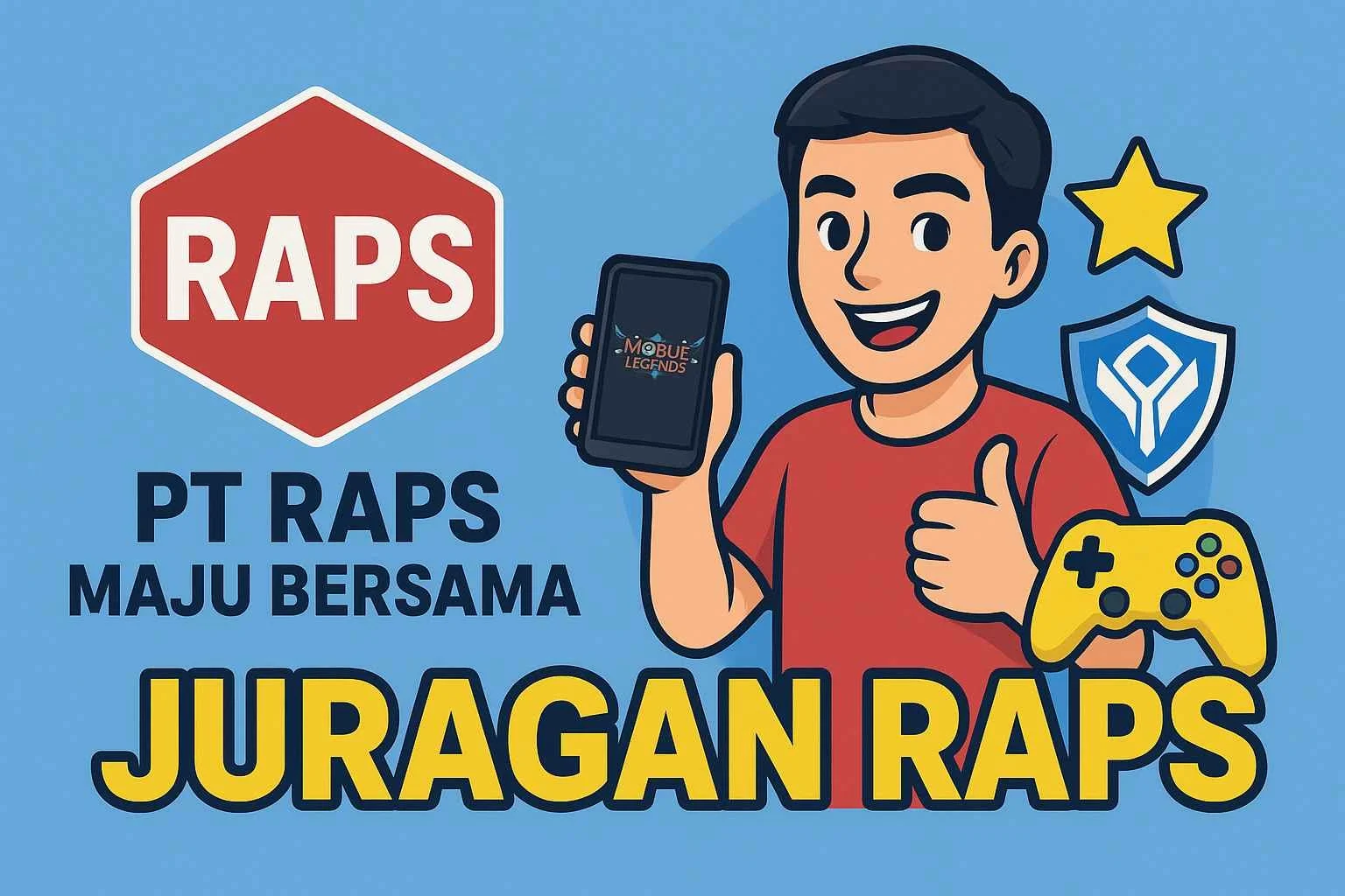 PT RAPS Maju Bersama dan Juragan Raps: Kisah Brand Gaming yang Melejit di Indonesia