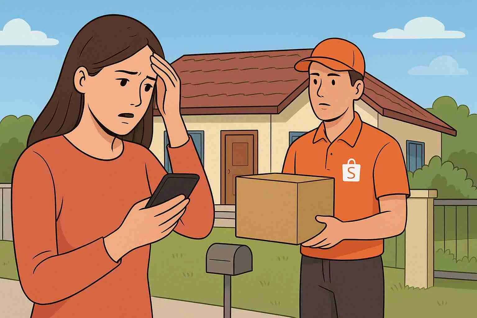 Pesanan Shopee Express Sameday Salah Antar, Barang Pembeli Justru Sampai ke Tetangga