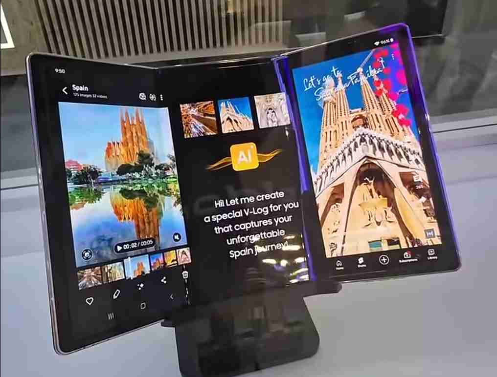 Samsung Siapkan Ponsel Layar Lipat Tiga, Siap Rilis di AS Akhir 2025