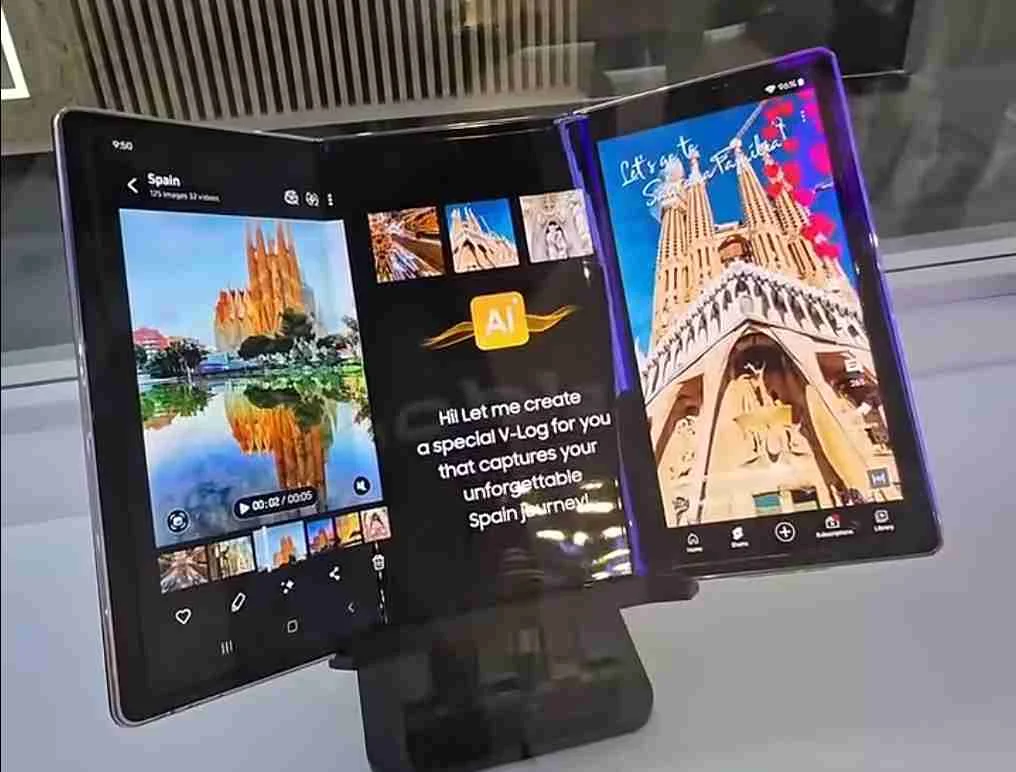 Samsung Siapkan Ponsel Layar Lipat Tiga, Siap Rilis di AS Akhir 2025