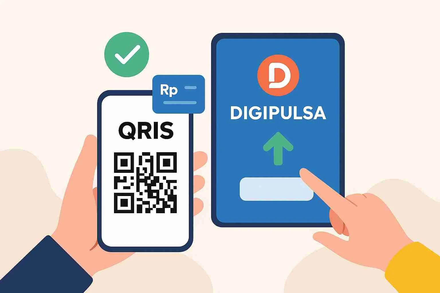 Top Up DigiPulsa Bebas Biaya Admin via QRIS, Jadi Lebih Untung Nih!