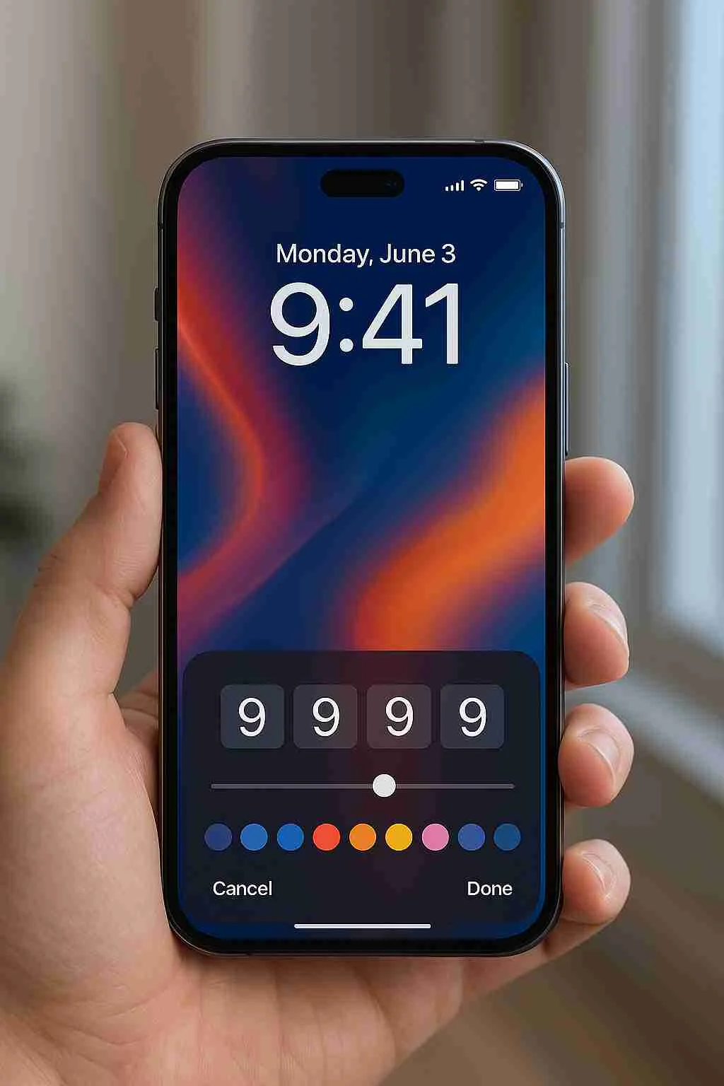 iOS 26 Hadir dengan Lock Screen Transparan dan Jam Fleksibel di iPhone 16 Pro