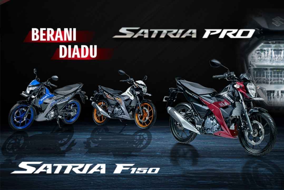 Suzuki Satria Pro dan F150 Resmi Meluncur di Indonesia, Target 1.000 Unit per Bulan Jadi Sorotan