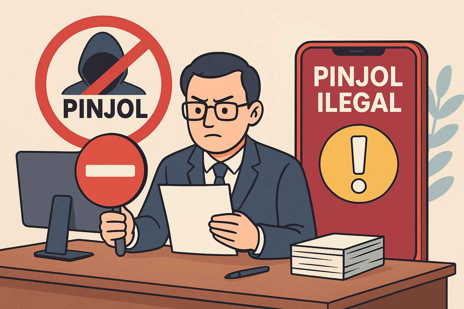 OJK Blokir Ribuan Pinjol Ilegal, 2.422 Nomor Debt Collector Ikut Diblokir