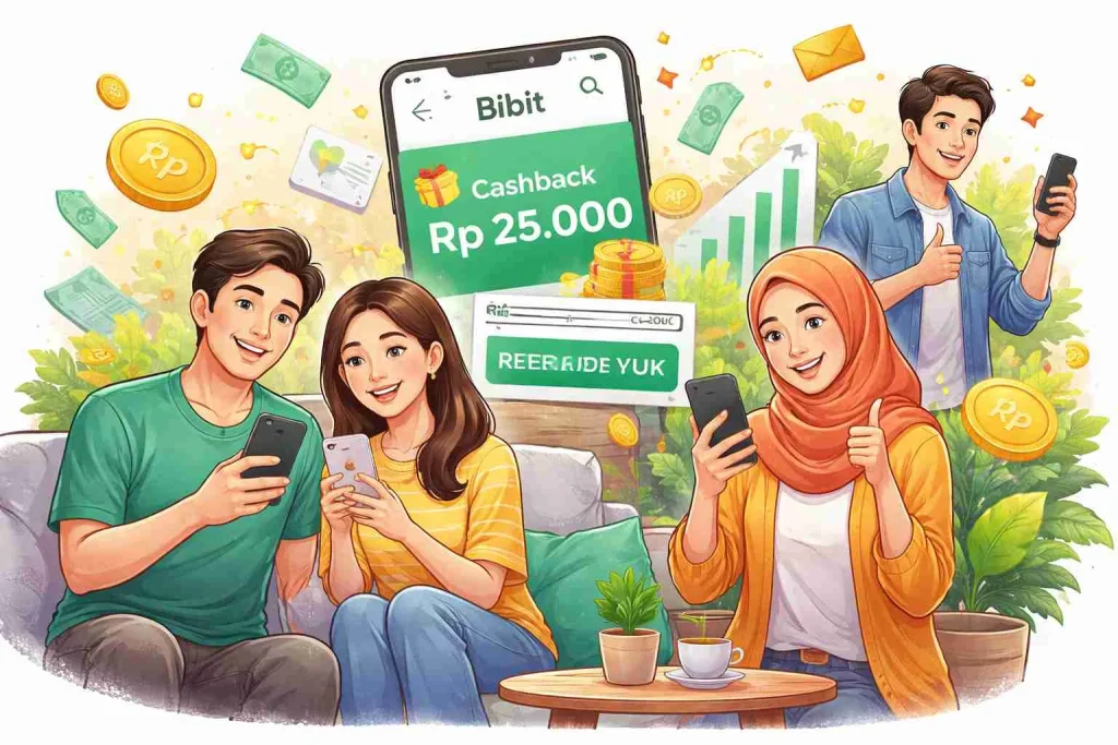 Kode Referral Bibit September 2026: Cara Daftar Mudah, Cepat Acc, Bonus Cashback Rp25.000