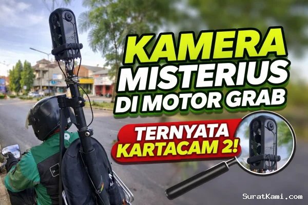 Kamera Misterius di Motor Grab Ternyata KartaCam 2, Ini Fungsi dan Cara Kerjanya