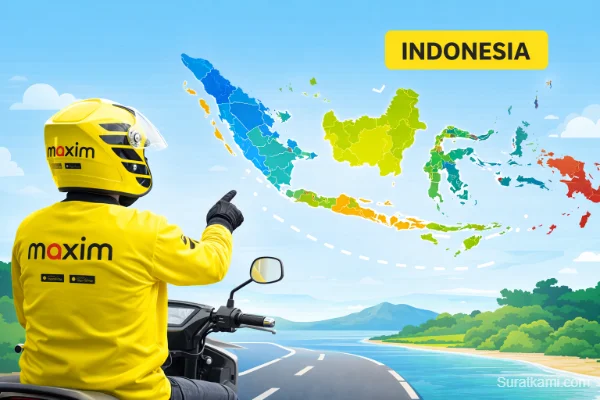 400+ Daftar Wilayah Operasional Maxim di Indonesia Update 2026