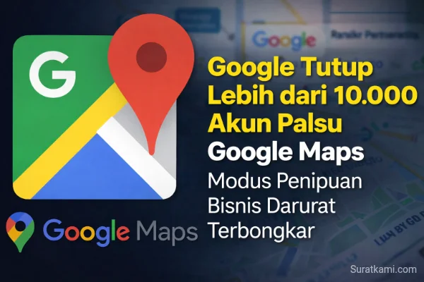 Google Tutup Lebih dari 10.000 Akun Palsu Google Maps, Modus Penipuan Bisnis Darurat Terbongkar
