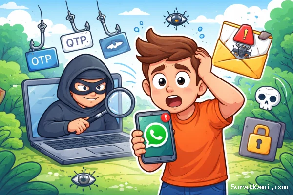 Waspada Penyadapan WhatsApp, Kenali Tanda dan Cara Mencegahnya