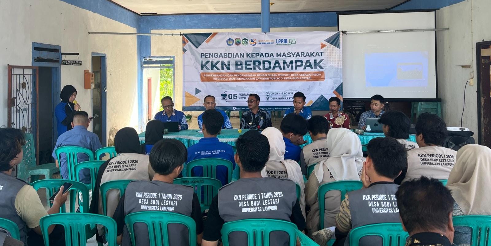 Tim Dosen Unila Luncurkan Website Desa Budi Lestari Wujudkan Smart Village