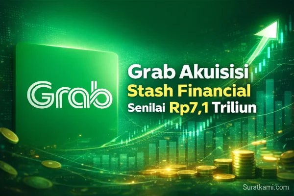 Grab Akuisisi Stash Financial Senilai Rp7,1 Triliun