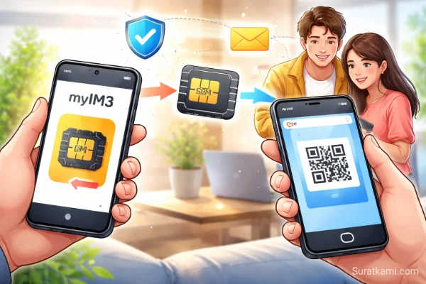 Migrasi eSIM Indosat ke HP Baru Lewat myIM3