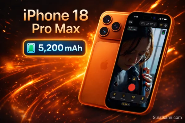 Baterai iPhone 18 Pro Max Dirumorkan Tembus 5.200 mAh