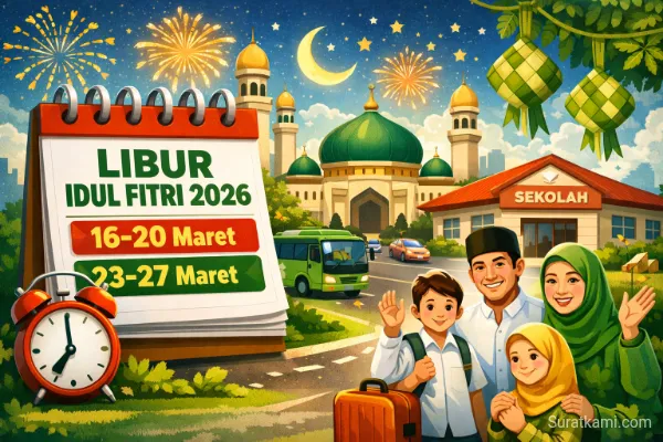 Jadwal Libur Idul Fitri 2026 Resmi Ditetapkan