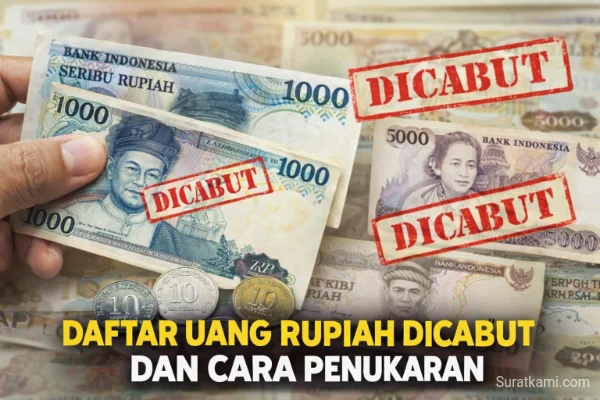 Daftar Uang Rupiah Lawas Dicabut dan Cara Penukarannya