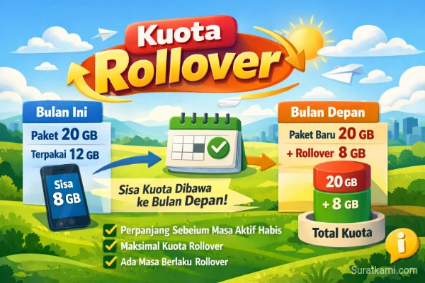 Kuota Rollover Jadi Tren Baru Paket Data Prabayar