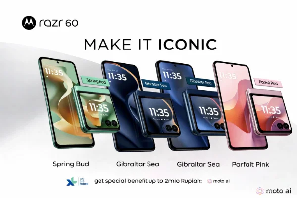 Motorola Razr 60 Segera Dijual di Indonesia, Catat Tanggalnya