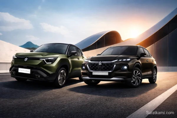 Suzuki e VITARA vs Grand Vitara, Ini Perbedaan Spesifikasi Utamanya