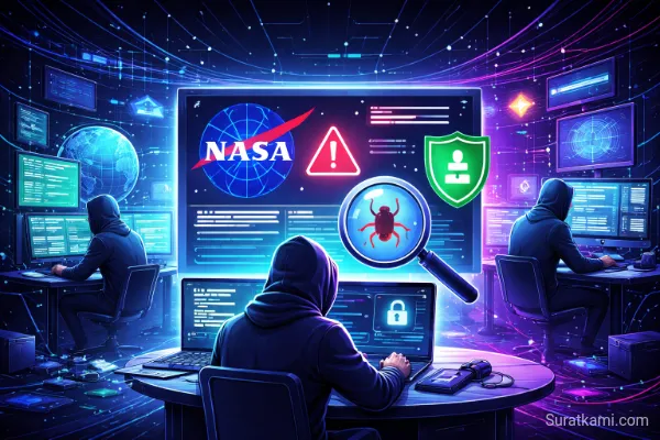Empat Siswa Lampung Barat Temukan Celah Keamanan Situs NASA