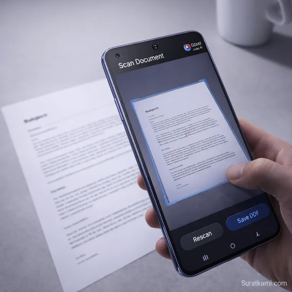 Galaxy AI Tingkatkan Fitur Scan Dokumen Galaxy S26