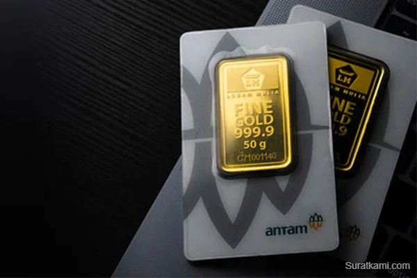 Harga Emas Antam Turun Jelang Lebaran 2026, Kini Rp2,988 Juta
