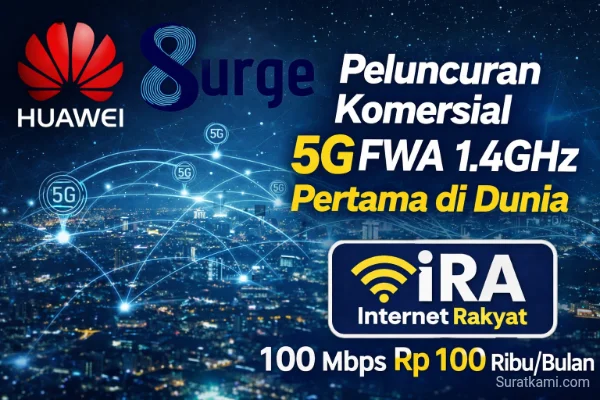 IRA Internet Rakyat Hadirkan 5G FWA 1,4GHz Pertama Dunia