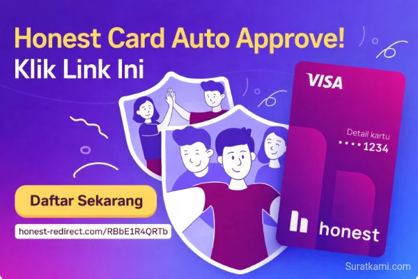 Mau Kartu Kredit Auto Approve Tanpa Biaya Tahunan? Coba Honest Card Ini